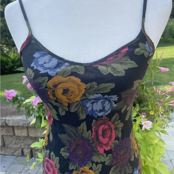 Vintage BETSEY JOHNSON Y2K Black Label Bias-Cut Slip Dress - Small - Picture 2 of 9